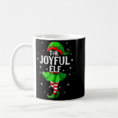 Womens Joyful Elf Christmas Girls Women Elf Squad Kaffeetasse (Links)