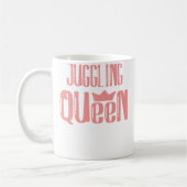 Womens Juggling Queen Kaffeetasse (Links)