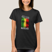 Womens Just A Girl Who Loves Reggae Jamaica Music T-Shirt (Vorderseite)