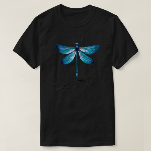Womens Just Dragonfly Tattoodesign Sommeratlas T-Shirt (Design vorne)
