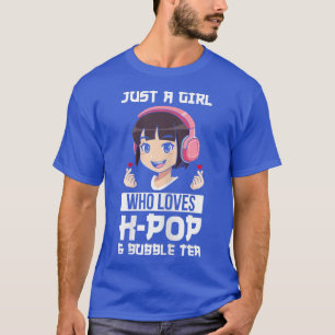 Womens Just k-Pop & Bubble Tee Südkorea