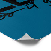 Womens Just Let It Go Sitive Quote Insrational Mot Poster (Ecke)