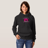 Womens Kayaking Gets Me Wet kayak Hoodie (Vorne ganz)