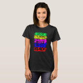 Womens Keep Training Until The Belt Turns Blacks K T-Shirt (Vorne ganz)