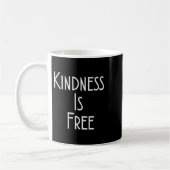 Womens Kindness Is Shirt Motivation Insration V-ne Kaffeetasse (Links)
