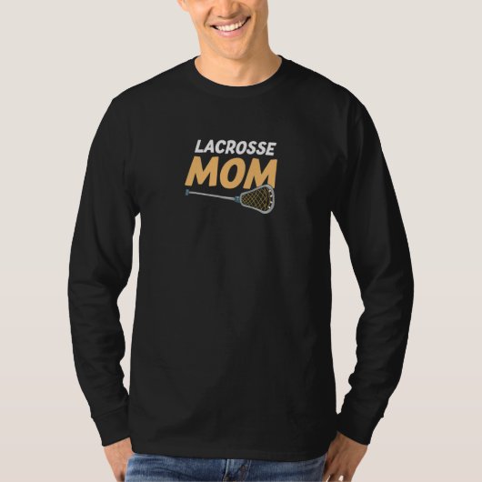 Womens Lacrosse Mom Mother T-Shirt (Vorderseite)