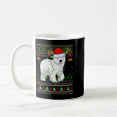 Womens Lar Bear Ugly Christmas Sweaters Holiday Sa Kaffeetasse (Links)