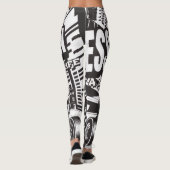 WOMEN'S LEGENDARY GORILLA LESSONS LEARN LEGGINGS  (Rückseite)