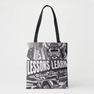 WOMEN'S LEGENDARY GORILLA LESSONS LEARN TOTE BAG TASCHE