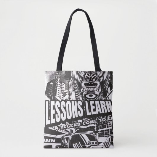 WOMEN'S LEGENDARY GORILLA LESSONS LEARN TOTE BAG  TASCHE (Vorderseite)
