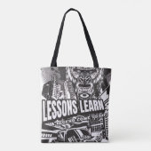 WOMEN'S LEGENDARY GORILLA LESSONS LEARN TOTE BAG  TASCHE (Rückseite)