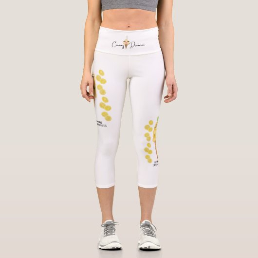 Womens LEGGINGS with Lemons (Vorderseite)