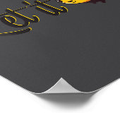 Womens Let It Bee Motivational Slogan Sitive Quote Poster (Ecke)