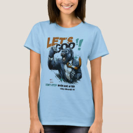WOMEN'S LET'S GOO LESSONS LEARN T SHIRT 