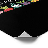 Womens Let's Root For Each Other Vegetables Suprt  Poster (Ecke)