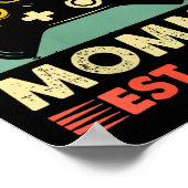 Womens Leveling Up To Mommy 2026 First Time Mom 20 Poster (Ecke)