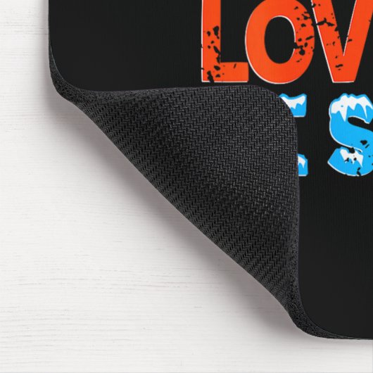 Womens Live Glide Ice Skate Motivation für Skaten Mousepad (Ecke)