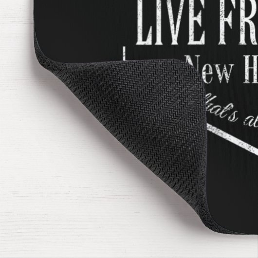 Womens Live Or Die New Hampshire Nh 603 State Mott Mousepad (Ecke)