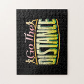 Womens Long Distance Running - Marathon Runner Puzzle (Vertikal)