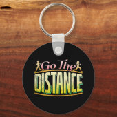 Womens Long Distance Running - Marathon Runner Schlüsselanhänger (Vorderseite)