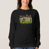 Womens Long Distance Running - Marathon Runner Sweatshirt (Vorderseite)