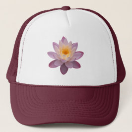 Womens Lotus Flower Truckerkappe