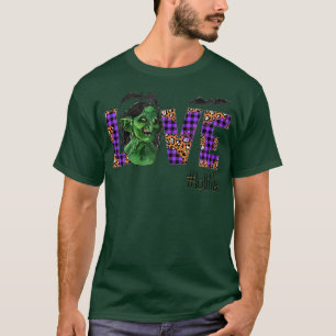 Womens Love halloween scary art Lolli autumn gift  T-Shirt
