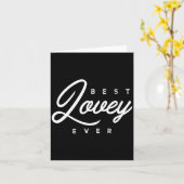 Womens Lovey Design_ Lovey Ever V-neck Karte (Gelbe Blume)