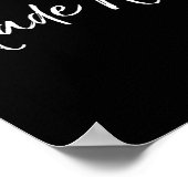 Womens Made New Salvation Quote Faith Christian Ba Poster (Ecke)