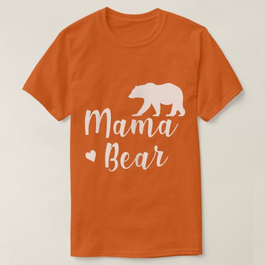 Womens Mama Bear 1 T-Shirt (Design vorne)