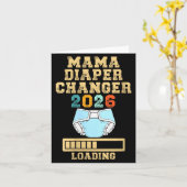 Womens Mama Diaper Changer 2026 New Baby Loading F Karte (Gelbe Blume)