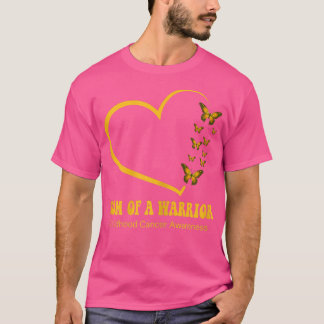Womens Mama eines kriegerischen Krebsbewusstseins  T-Shirt