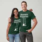 Womens Manure veranstaltet Funny Horse Owner Quote T-Shirt (Unisex)