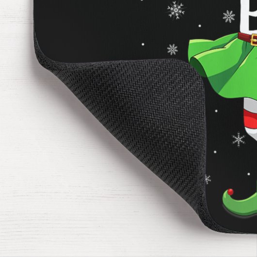 Womens Meemaw Elf Christmas Girls Women Elf Squad Mousepad (Ecke)