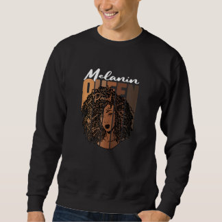 Womens Melanin Queen Tee African American Strong B