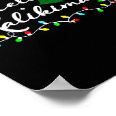 Womens Mele Kalikimaka Hibiscus Flower Hawaii Chri Poster (Ecke)