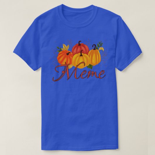 Womens Meme Pumpkin Leopard Style Funny Oma Th T-Shirt (Design vorne)