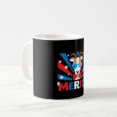 Womens Merica Goat Kaffeetasse (Vorderseite Links)