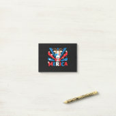 Womens Merica Goat Post-it Klebezettel (Auf Schreibtisch)