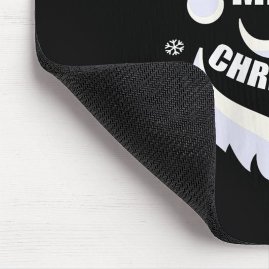 Womens Merry Christmas -fun Santa Claus Father Xma Mousepad (Ecke)