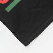 Womens Merry Christmoose Holiday Moose Ugly Sweate Fleecedecke (Ecke)