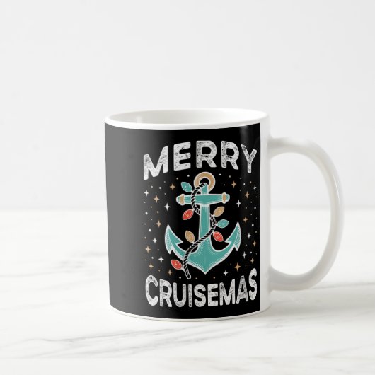 Womens Merry Cruisemas Cruise Mas Matching Family Kaffeetasse (Rechts)
