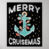 Womens Merry Cruisemas Cruise Mas Matching Family Poster (Vorne)