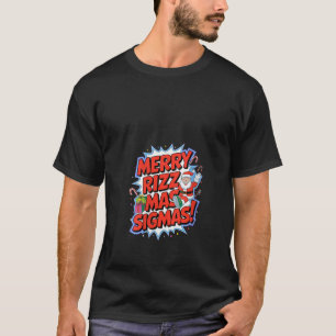 Womens Merry Rizz Mas Sigmas Weihnachtsmann T-Shirt