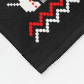 Womens Merry Woofmas Black German Shepherd Dog San Fleecedecke (Ecke)