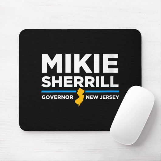 Womens Mikie Sherrill New Jersey Governor 2025 V-n Mousepad (Mit Mouse)