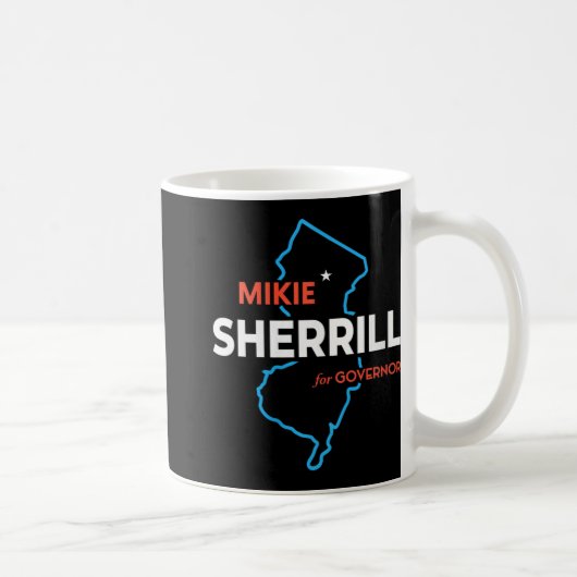 Womens Mikie Sherrill New Jersey Governor Election Kaffeetasse (Rechts)