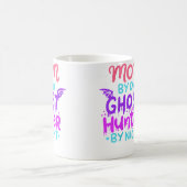 Womens Mom By Day - Ghost Hunter By Night Hallowee Kaffeetasse (Mittel)