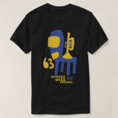 Womens Monterey Jazz Festival Stuhl T-Shirt (Design vorne)