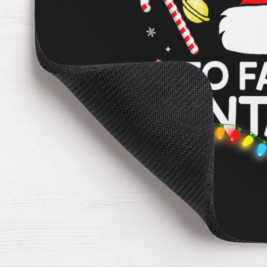 Womens Most Likely To Fart On Santa's Lap Family M Mousepad (Ecke)